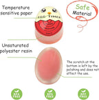Lasubst Egg Timer for Boiling Eggs that Changes Color When Done, Red