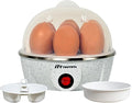 Electric Egg Cooker | Boils upto 7 eggs | Poacher | Omelet maker | Vegetable steamer, dumpling & More | Marble