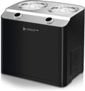 Homtone 2 Flavor Ice Cream Maker,Automatic Compressor Ice Cream Maker Machine with 2 Bowls,2.6QT (2 x 1.3qt) Largest Capacity & Fastest Freezing Ice Cream Machine, 3 Modes, Keep Cool Function