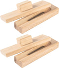 minkissy Wooden Chestnut Opener Tool Set, Non-slip Handle Nutcracker and Peeling Gadget for Chestnuts, Walnuts, and Lotus Seeds, Lightweight Specialty Kitchen Utensil for Home