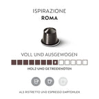 Nespresso Capsules OriginalLine, Roma, Medium Roast Espresso Coffee, 50-Count Espresso Pods