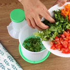 1pc Vegetable stuffing dehydrator salad washer dryer Lettuce Washer and Dryer kitchen fruit vegetable water drain food strainers Filling Squeezing Tool pp portable Fresh bowl