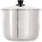 6 Quart 11-in-1 Electric Pressure Cooker – Stainless Steel Multi-Cooker, Programmable Kitchen Appliance