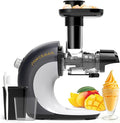 Frozen Fruit Sorbet Maker - Soft Ice Cream Maker for Healthy Vegetarian and Dairy Free Snacks, Easy to Clean