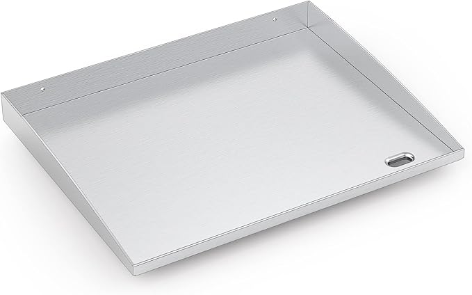 Stanbroil Stainless Steel Griddle Top for Cuisinart CGG-501 Gourmet 2-Burner Gas Grill, 19.5" Griddle Replacement Top with Front Grease System