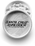 Santa Cruz Shredder Grinder for Herbs Knurled Top for Stronger Grip 2-Piece Medium 2.2 (Grey)