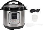 Alomejor Electric Pressure Cooker, 6L Multi Cooker with Smart Programs for Family Cooking Meal Prep (US Plug 110V)
