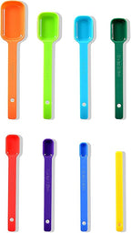 DOTINGHUX Measuring Cups and Spoons Set of 15,Assorted Colors