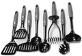 Chef Craft Select Nylon Kitchen Tool and Utensil Set, 8 Piece Set, Gray