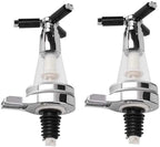 2 Piece 25ml Liquor Dispenser Bar Optic Spirit Measure Pub Dispenser Drink Spirit Wine Cocktail Pourers Bar Tool