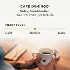 Peet's Coffee, Medium Roast Keurig K-Cup Pods - Cafe Domingo 10 Count (1 Box of 10 Pods)