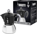Bialetti - Moka Induction, Moka Pot, Suitable for all Types of Hobs, 6 Cups Espresso (9.4 Oz Espresso), 280 ml, Black