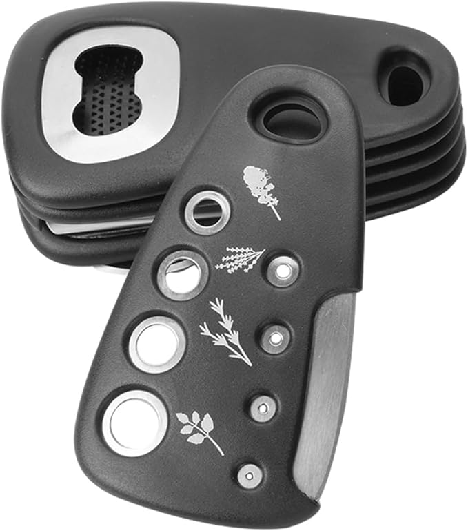 Kitchen Tool Set with Bottle Opener, Vegetable Peeler, Hand Grater, and Pizza Cutter Multi-use Kitchen Gadget for Food Preparation and Home Cooking