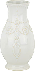 Lenox 858819 French Perle White 8" Fluted Vase