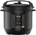 NEWBULIG 16-in-1 Electric Pressure Cooker, 8QT Multi Cooker with 12 Presets, Slow Cook Rice Steamer Sauté Soup Meat Stew Canning Yogurt Maker, Ceramic Inner Pot & Recipe Book Included, Black