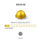 Nespresso Capsules Vertuo, Solelio, Mild Roast Coffee, 30-Count Coffee Pods, Brews 7.8 oz.
