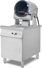 Commercial Automatic Cooker with water spray,Automatic 360° Stir Fry Cooker,Automatic Cooking Machine,Drum Type Stir Frying Machine,Auto Cooking Wok Fried Machine (Propane, Floorstanding)