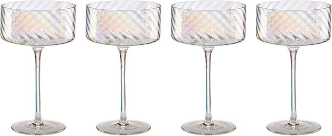 Lenox 897497 Tuscany Classics Iridescent Coupes, Set of 4