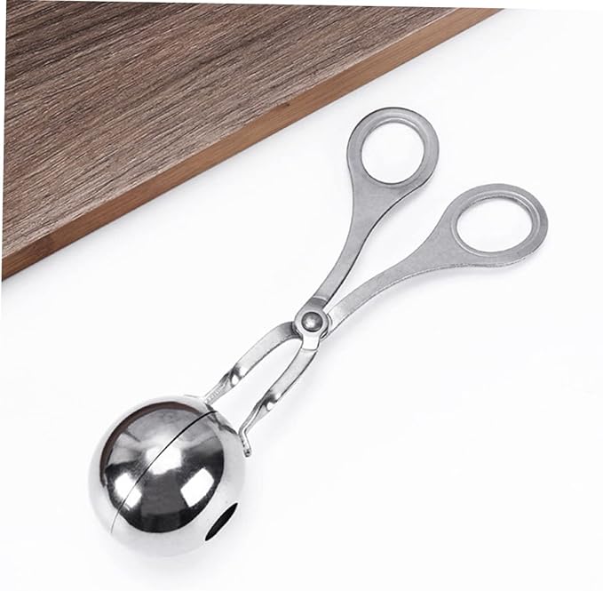 MAGICLULU 304 Stainless Steel Meatball Maker Tool 3-Piece Set for Easy Meatball and Fish Ball Making Non-Stick Kitchen Gadget for Home Cooking