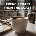 Maud's French Roast Coffee Pods, 200 ct, Dark Roast Coffee in Recyclable Single Serve Pods – 100% Arabica Coffee, Compatible with Keurig K Cups Maker
