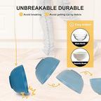 Rubtlamp 16pcs Wheat Straw Dinnerware Set, Unbreakable Plates And Bowls Sets of 4, Plastic Plates Set Reusable (Light Deep Four Colors) Daily