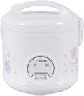 TAYAMA Automatic Rice Cooker & Food Steamer 10 Cup, White (TRC-10RS)