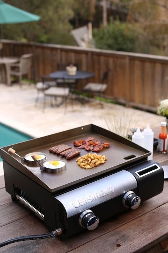 Cuisinart CGG-501 Gourmet Gas Griddle, Two-Burner
