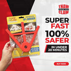 Thaw Claw Meat Defroster, a Kitchen Essential Tool for Quick and Easy Defrosting of Chicken, Beef, Pork and Fish, Kitchen Gadgets Accessories, Easy Storage, Fits All Sinks, Thaws in Minutes