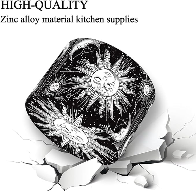 Grinder Spice Grinder for Kitchen, Black & White