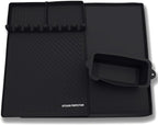 KITCHEN PERFECTION Ultimate Kit for Blackstone Griddle 36 Inch - Silicone Griddle Cover Mat + Griddle Accessories Mat + 2 PCS Silicone Grease Cup Liners Hermetic Protection from Rust & Debris All Year