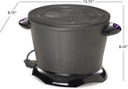 Presto 05450 DualDaddy Electric Deep Fryer, Black