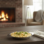 Soro Essentials- 8 oz. Stainless Steel Round Au Gratin Dish Set of 8- Serving Dish for Individual Serving Casseroles Lasagna and Cobblers Table Serving Dishes Casserole Dishes Individual Gratin