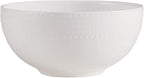 Mikasa Annabelle Bone China 40-Piece Dinnerware Set, Service for 8, Lightweight and Chip-Resistant White Porcelain with Elegant Design