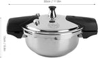 Stainless Steel Pressure Cooker, 1.8L Electric Pressure Cooker 1.8 Liter Mini Pressure Cooke Slow Cooker Explosion Proof Rice Cooker Yogurt Maker Cake Maker Egg Cooker Hot Pot