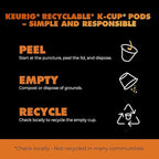 Chock Full o' Nuts Midtown Manhattan Keurig K-Cup Pods for Keurig Brewers – Premium Arabica, Medium Roast – Single Serve – 6 Packs of 12 K-Cup Pods