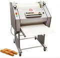 Commercial Baguette Shaper Machine 50g-1200g Adjustable Dough Roller for French Bread, 1800pcs/hr High-Capacity Bread Molder with Wool Belt, Bakery Equipment 110V