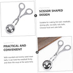 MAGICLULU 304 Stainless Steel Meatball Maker Tool 3-Piece Set for Easy Meatball and Fish Ball Making Non-Stick Kitchen Gadget for Home Cooking