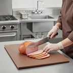 TrueCraftware- Set of 6 Cutting Boards for Kitchen 24" X 18" X 1/2” Assorted Colors- Color Coded Plastic Commercial Chopping Board Anti Slip Surface Dishwasher Safe for Chopping Food Cutting Mat