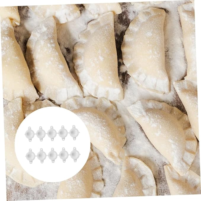 20pcs Dumpling Maker Molds 7cm Diameter Pp Plastic Dumplings Press Kitchen Gadget for Homemade Cooking Tools