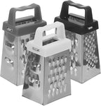 3pcs Essential Kitchen Tools Stainless Steel Grater Slicer Shredder Carrot Peeler Vegetable Chopper for Slicing Shredding and Peeling