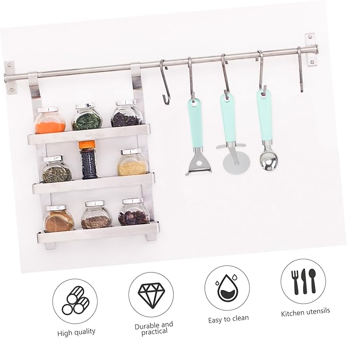 LABRIMP 9-piece Kitchen Gadgets Set Teal Kitchen Accessories Non Stick Cooking Tools Plastic Handle Utensil Set Baking Utensil Set Cooking Utensils