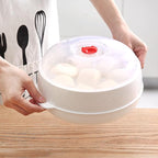 Microwave Vegetable Steamer, Microwave Steamer for Vegetables, Microwave Heating Bowl, Micro Cookware for Cooking (1 - Layer)
