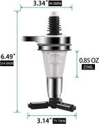 Optic Liquor Dispenser 0.85oz 25ml Bar Tool for Wine, Cocktails, and Liquor, Drink Pourer Bartending Tool，Perfect for Pouring and Measuring Spirits at Home or Pubs, Set of 2