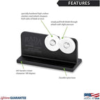 Rada Cutlery Quick Edge Knife Sharpener (R119), 3.5" x 2", Stainless Steel Wheels, Pack of 2