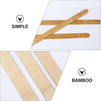 DOITOOL 4 Pcs Pancake Turning Sticks Kitchen Utensils Household Cooking Tool for Turning Thin Pancakes and Pancakes 50cm Length Flat Spatula Turner Set