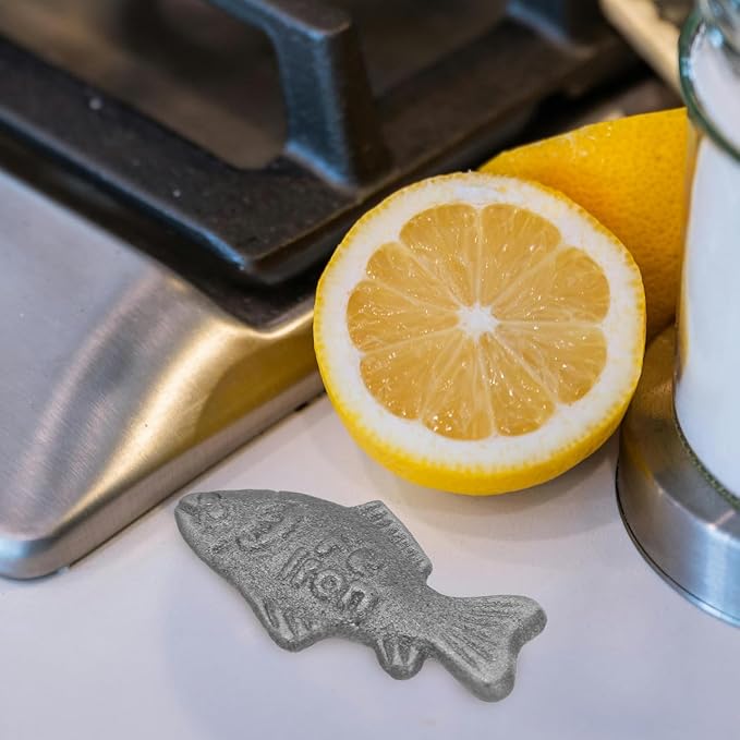 VOSAREA 2pcs Iron Fish Cooking Tool: Fish for Iron Deficiency Reusable - Safe Supplement for Pregnant Women Vegans and Athletes Food Soup & Drinks