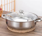 Steamer for Cooking, 6.0 Quarts Stainless Steel Steamer Pot, 2-Tier Food Steam Pots with Lid for Cooking Vegetables, Seafood, Soups, Stews and Pasta, 11.4 x 6.6 inch