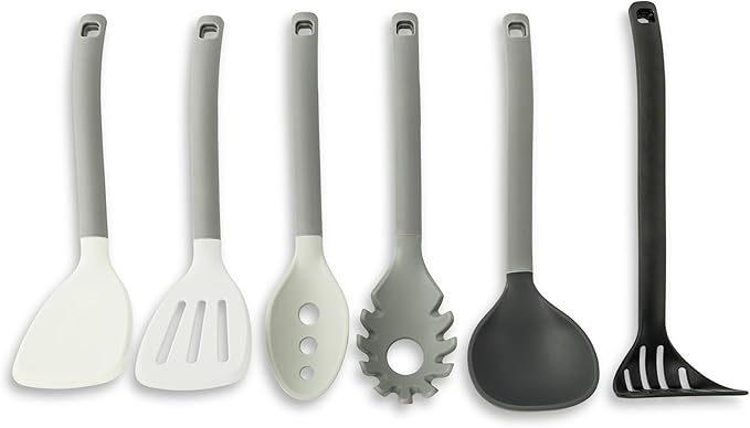 Core Kitchen Nested Silicone Utensils 6-Piece Set