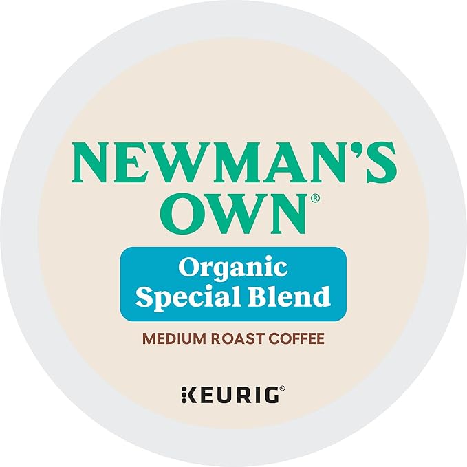 Newman's Own Organics Special Blend Keurig Single-Serve K-Cup Pods, Medium Roast Coffee, 72 Count