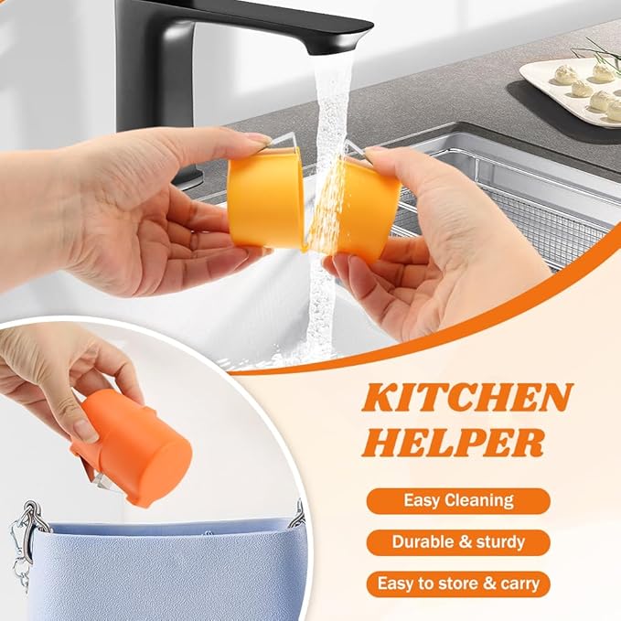 3pcs Egg Shell Opener & 1 Egg Separator,Eggs Cracker Tool for Rawegg,Handheld Eggshell Cutter Hard Boiled Eggs Breaker Yolk White Separator for Cooking Camping Kitchen Gadgets